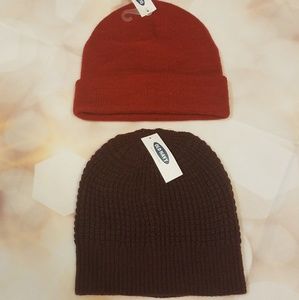 FREE* Old Navy Men's Knit Hats Red Maroon